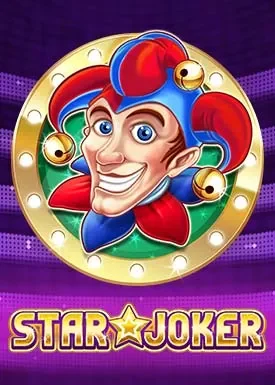 Bright fruit joker game with star wilds and re-spin triggers.
